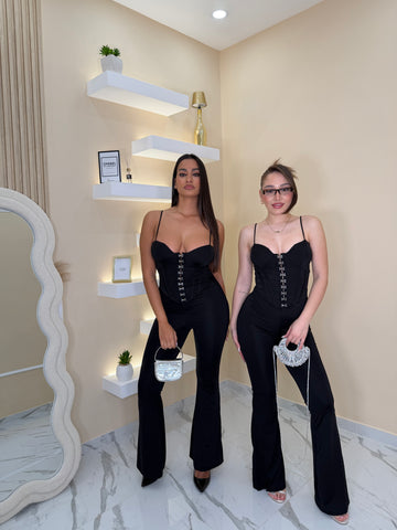 JUMPSUIT CORSAGE