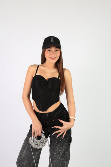 Corpetto ricamo LADY